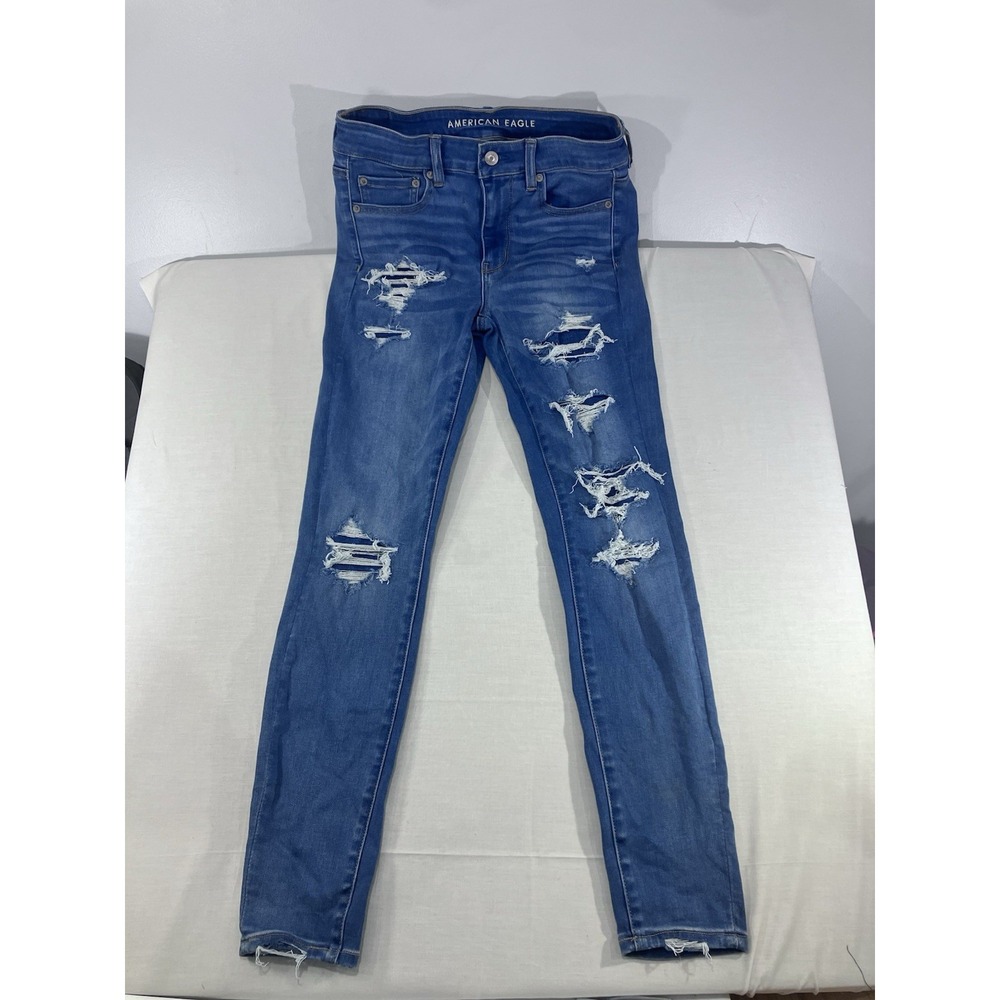 American Eagle Women's Blue Jegging Size‎ 6 Regular Next Level Stretch NWOT
